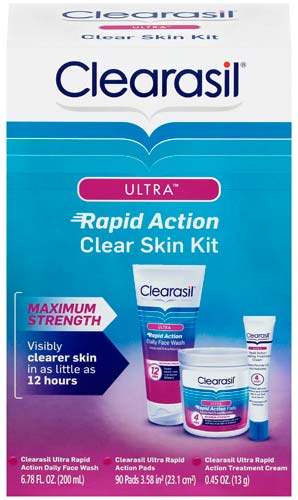 CLEARASIL Ultra Rapid Action Clear Skin Kit